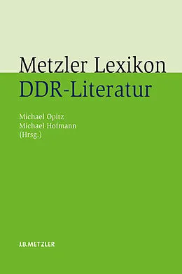 E-Book (pdf) Metzler Lexikon DDR-Literatur von 