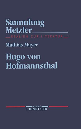 E-Book (pdf) Hugo von Hofmannsthal von Mathias Mayer