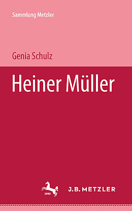 Kartonierter Einband Heiner Müller von Genia Schulz