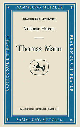 Kartonierter Einband Thomas Mann von Volkmar Hansen