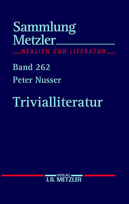 Kartonierter Einband Trivialliteratur von Peter Nusser