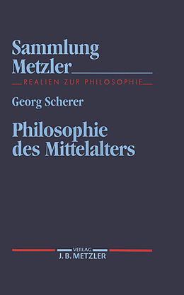 Kartonierter Einband Philosophie des Mittelalters von Georg Scherer