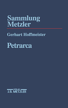 Kartonierter Einband Petrarca von Gerhart Hoffmeister