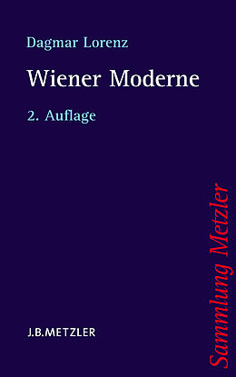 Kartonierter Einband Wiener Moderne von Dagmar Lorenz