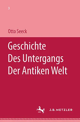 E-Book (pdf) Geschichte des Untergangs der antiken Welt von Otto Seeck
