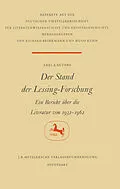 E-Book (pdf) Der Stand der Lessing-Forschung von Karl S. Guthke