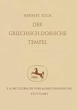 E-Book (pdf) Der Griechisch-Dorische Tempel von Herbert Koch