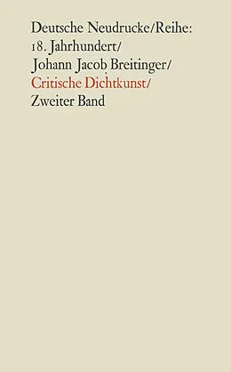 E-Book (pdf) Critische Dichtkunst von Wolfgang Bender
