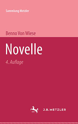 Kartonierter Einband Novelle von Benno Von Wiese