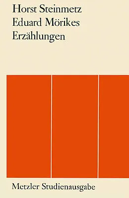 E-Book (pdf) Eduard Mörikes Erzählungen von Horst Steinmetz
