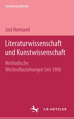 Kartonierter Einband Literaturwissenschaft und Kunstwissenschaft von Jost Hermand