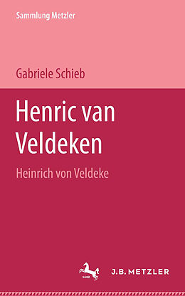 Kartonierter Einband Hendrik van Veldeken von Gabriele Schieb