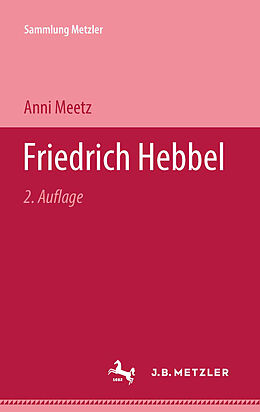 Kartonierter Einband Friedrich Hebbel von Anni Meetz