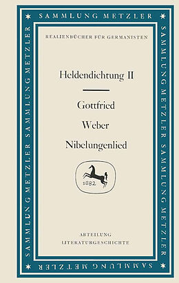 Kartonierter Einband Nibelungenlied von Gottfried Weber