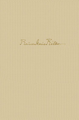 Kartonierter Einband Rainer Maria Rilke von Else Buddeberg