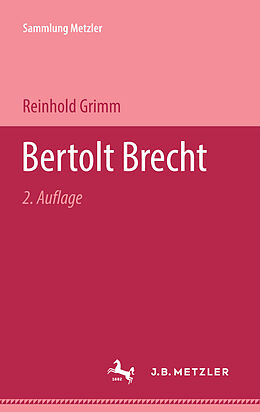 Kartonierter Einband Bertolt Brecht von Reinhold Grimm