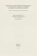 E-Book (pdf) Transformation gesellschaftlicher Erfahrungsmuster in den Texten der Europäischen Avantgarde am Beispiel des italienischen Futurismus von Helga Finter