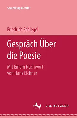 E-Book (pdf) Gespräch Über die Poesie von Friedrich Schlegel