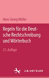 E-Book (pdf) Regeln für die deutsche Rechtschreibung und Wörterbuch von Dr. Hans-Georg Müller