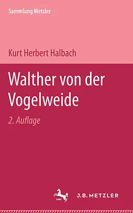 E-Book (pdf) Walther von der Vogelweide von Kurt Herbert Halbach