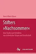E-Book (pdf) Stifters "Nachsommer" von Horst Albert Glaser