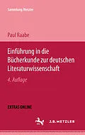 E-Book (pdf) Einführung in die Bücherkunde zur deutschen Literaturwissenschaft von Paul Raabe