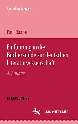 E-Book (pdf) Einführung in die Bücherkunde zur deutschen Literaturwissenschaft von Paul Raabe