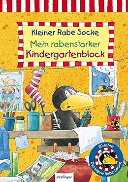 Couverture cartonnée Der kleine Rabe Socke: Mein rabenstarker Kindergartenblock de 