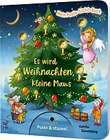 Pappband, unzerreissbar Mein Puste-Licht-Buch: Es wird Weihnachten, kleine Maus von Christina Nömer