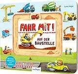 Pappband, unzerreissbar Meine Schiebebahn-Pappe: Fahr mit auf der Baustelle von Julia Klee