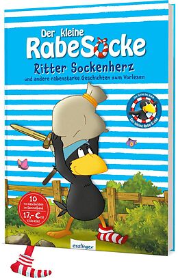 Fester Einband Der kleine Rabe Socke: Ritter Sockenherz von Nele Moost