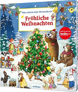 Pappband Mein allererstes Wimmelbuch: Fröhliche Weihnachten von Sibylle Schumann