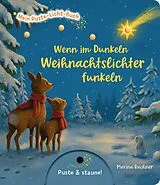 Pappband Mein Puste-Licht-Buch: Wenn im Dunkeln Weihnachtslichter funkeln von Sylvia Tress