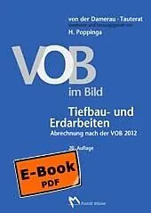 E-Book (pdf) VOB im Bild - Tiefbau- und Erdarbeiten von Hinrich Poppinga