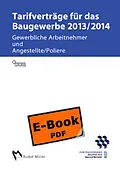 E-Book (pdf) Tarifverträge für das Baugewerbe 2013/2014 von Harald Schröer