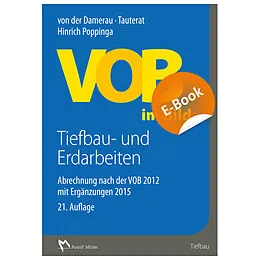 E-Book (pdf) VOB im Bild - Tiefbau- und Erdarbeiten - E-Book (PDF) von Hinrich Poppinga