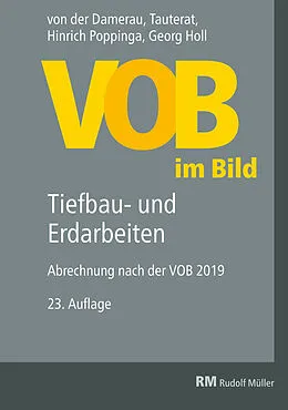 E-Book (pdf) VOB im Bild  Tiefbau- und Erdarbeiten - E-Book (PDF) von Hinrich Poppinga, Georg Holl