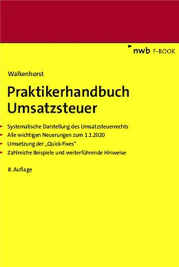 E-Book (pdf) Praktikerhandbuch Umsatzsteuer von Ralf Walkenhorst