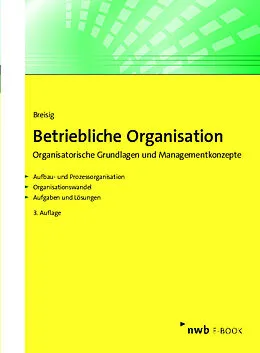 E-Book (pdf) Betriebliche Organisation von Thomas Breisig