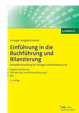 E-Book (pdf) Einführung in die Buchführung und Bilanzierung von Wolfgang Hufnagel, Beate Burgfeld-Schächer