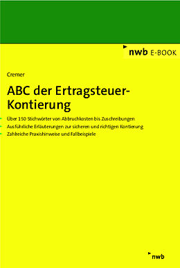 E-Book (pdf) ABC der Ertragsteuer-Kontierung von Udo Cremer
