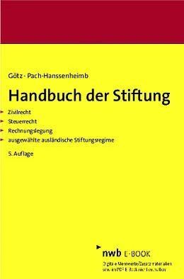 E-Book (pdf) Handbuch der Stiftung von Hellmut Götz, Ferdinand Pach-Hanssenheimb