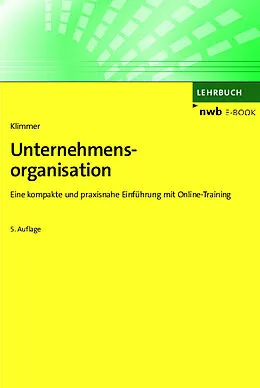 E-Book (pdf) Unternehmensorganisation von Matthias Klimmer