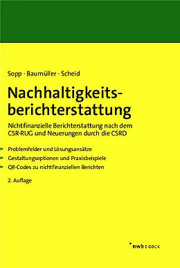 E-Book (pdf) Nachhaltigkeitsberichterstattung von Karina Sopp, Josef Baumüller, Oliver Scheid