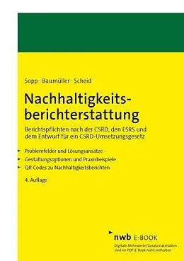 E-Book (pdf) Nachhaltigkeitsberichterstattung von Karina Sopp, Josef Baumüller, Oliver Scheid