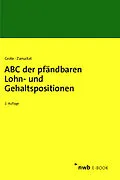 E-Book (pdf) ABC der pfändbaren Lohn- und Gehaltspositionen von Hugo Grote, Andreas Zamaitat