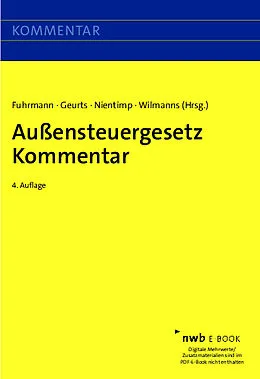 E-Book (pdf) Außensteuergesetz Kommentar von Sven Fuhrmann, Matthias Geurts, Jan Haselmann