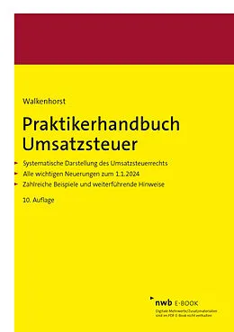 E-Book (pdf) Praktikerhandbuch Umsatzsteuer von Ralf Walkenhorst