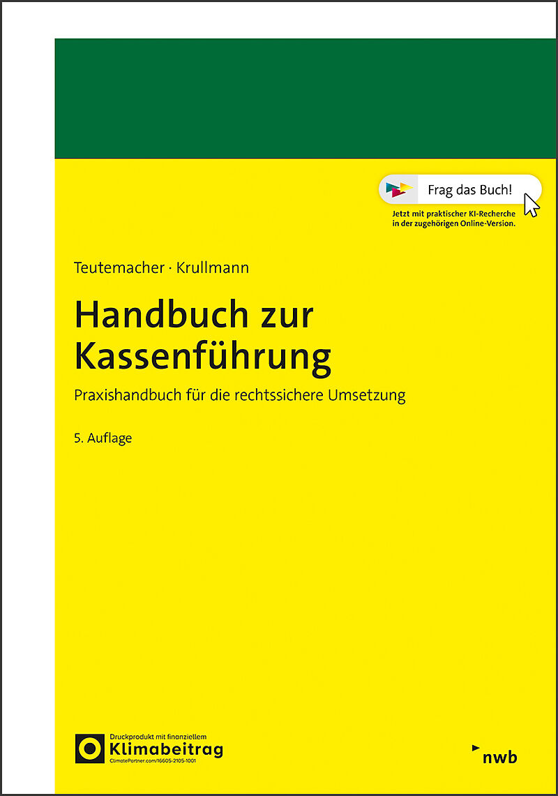 Handbuch zur Kassenführung