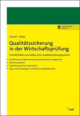 Set mit div. Artikeln (Set) Qualitätssicherung in der Wirtschaftsprüfung von Reiner Deussen, Hanns R. Skopp